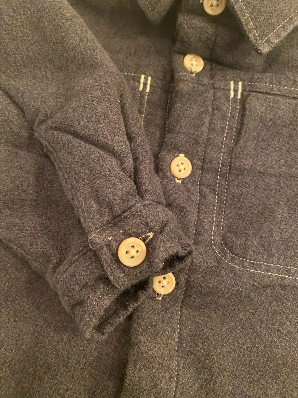 ZARA Kids Sherpa Lined Charcoal Shirt Jacket Overshirt 2Y 92cm
